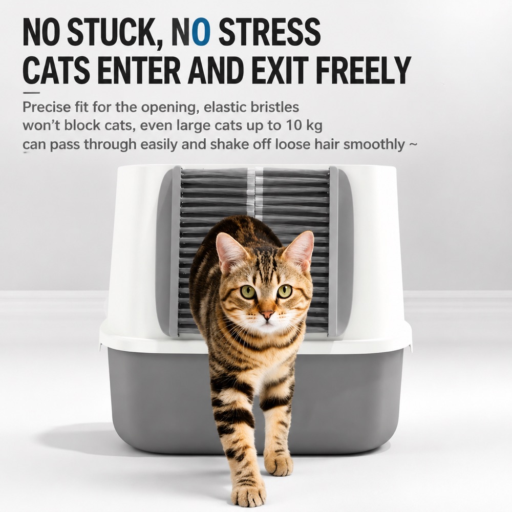 HBZH-HRC-01 Hair Removal Cat Litter Box - HBZH-HRC-01 wholesale manufacturer