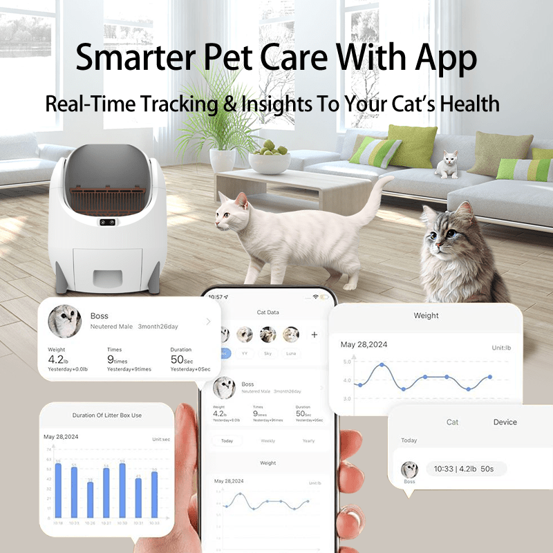 Offene smarte Katzentoilette OEM product image 3